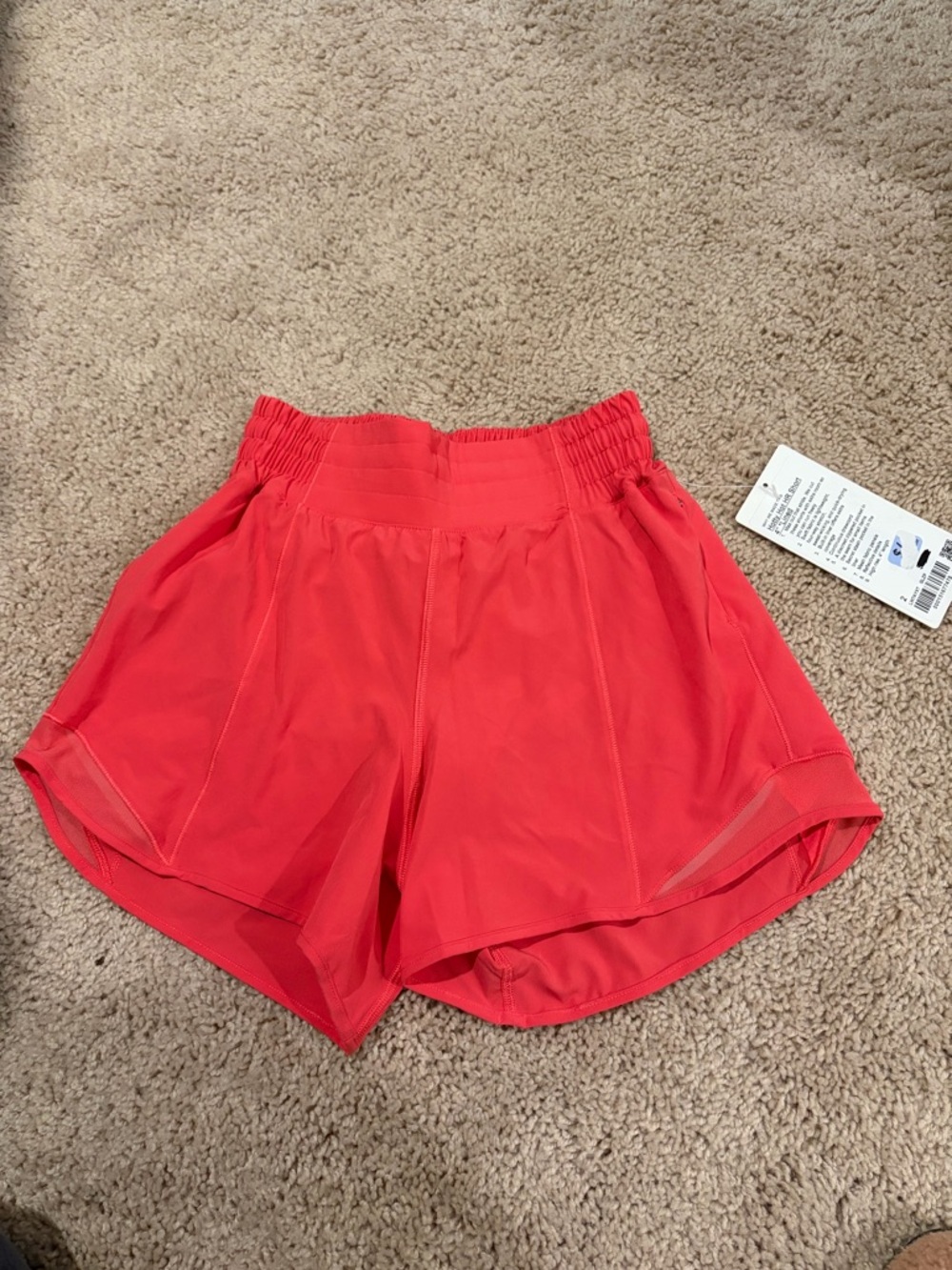 NWT lululemon hotty hot HR short - hot pink